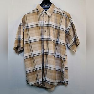 Wrangler 20x Men's Shirt Large | Burberry like pattern